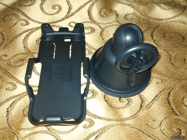(開箱)NOKIA5230回函送的導航車架
