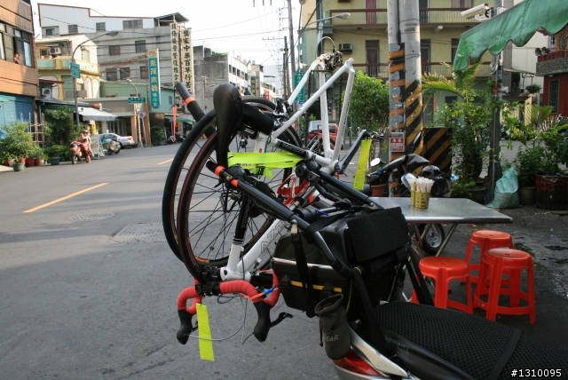 土炮亂改之機車版自行車架