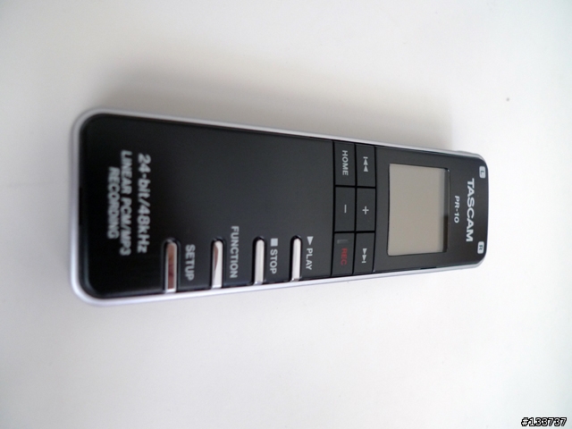 ［開箱］TASCAM PR-10 (這算平民級錄音筆/訊源吧)