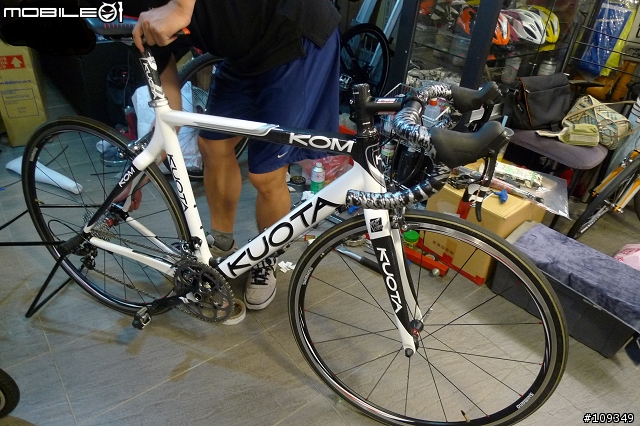 遲到了快一個月的SRAM Force + KUOTA KOM開箱及組車文