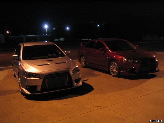 那一夜 EVO X 在 Oklahoma 出沒!!