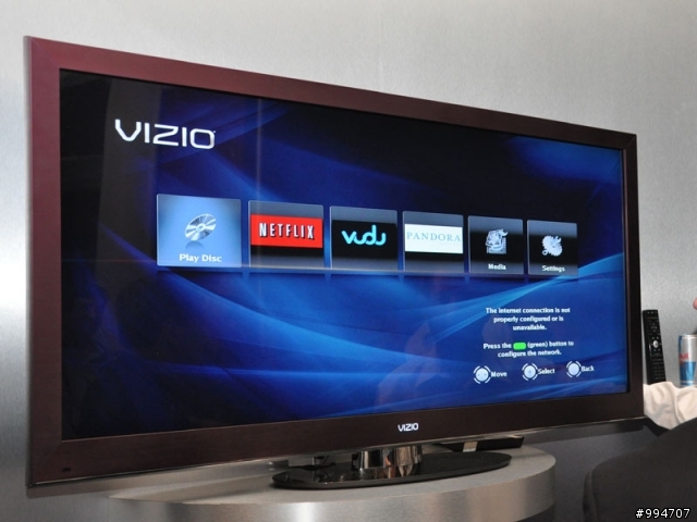 美國 VIZIO 3D LED  將推出~液晶電視頂級機種
