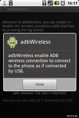 adbWireless解放你的Android手機屁屁