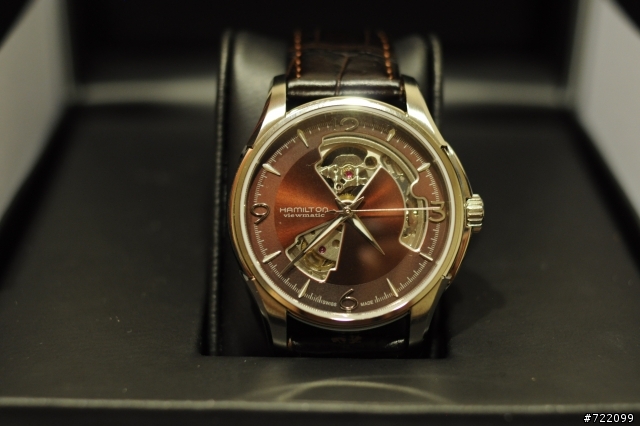 開箱文~ 給自己的禮物  Hamilton Jazzmaster open heart