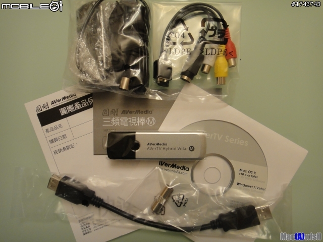 [開箱] MacBook Air 13.3" 2.13GHz + 圓剛三頻電視棒M實測