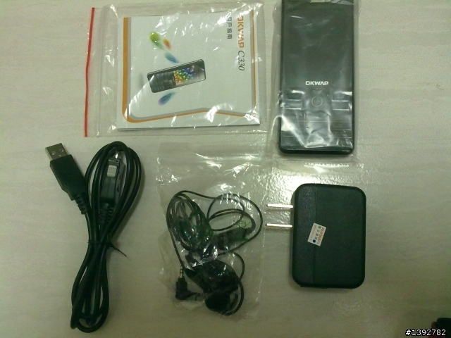 [不專業開箱]OKWAP C330 GSM+CDMA雙卡雙待機
