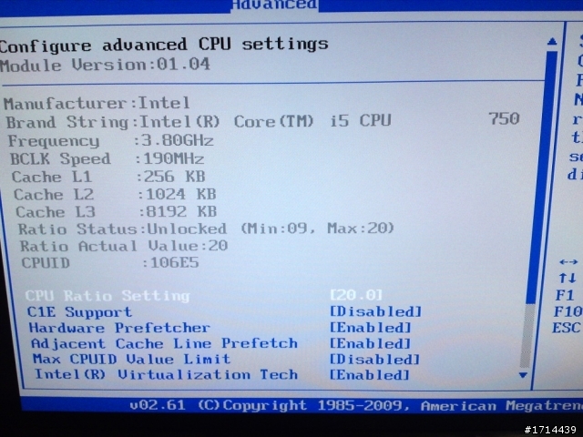 請各位oc達人幫我評估 i5-750
