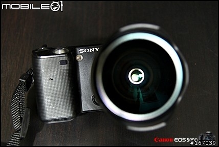 SONY NEX專用~魚眼效果轉接鏡 VCL-ECF1 (開箱)