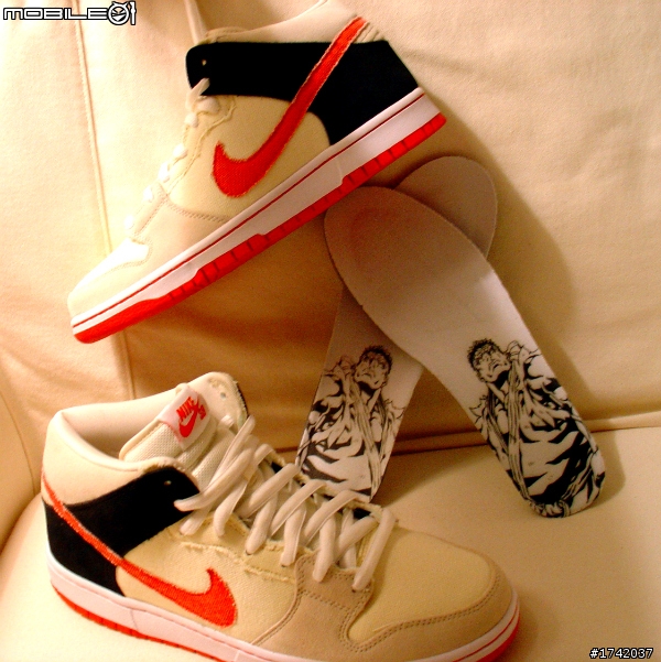 (開箱文)Street fighter x Nike dunk mid por sb "龍" omg!!omg!!