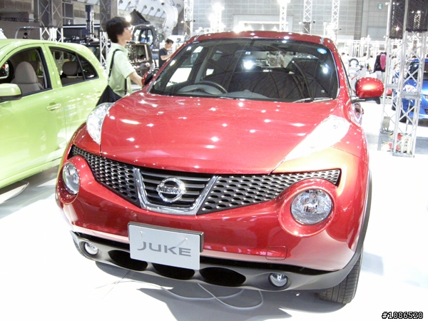 在東京看到的小型SUV Nissan Juke