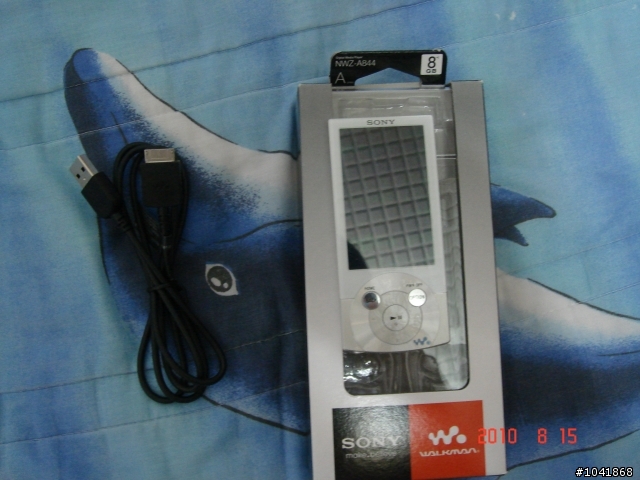 sony style NWZ-A844（8GB）(開箱文)(捕圖)
