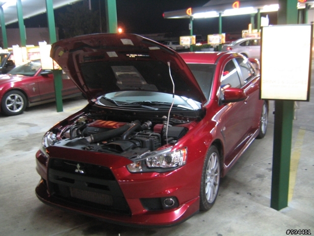 那一夜 EVO X 在 Oklahoma 出沒!!
