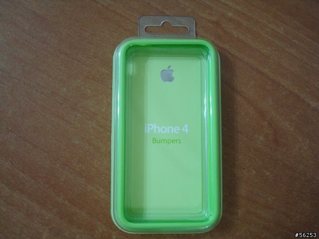 iPhone4 + 綠色 bumpers 開箱
