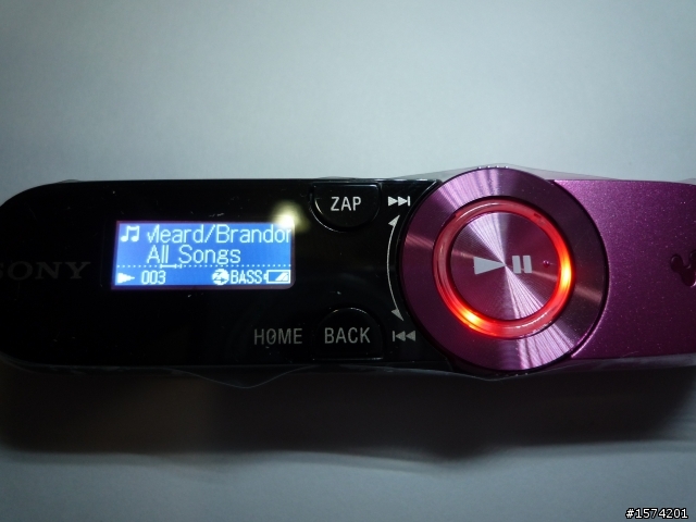 新入手~SONY NWZ-B153F/P 4G