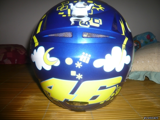 [開箱文]agv K3 ROSSI鬼臉(第一頂進口帽)