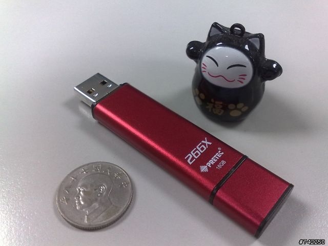 [開箱] Pretec i-Disk Tango 266X 16GB ATTO測試