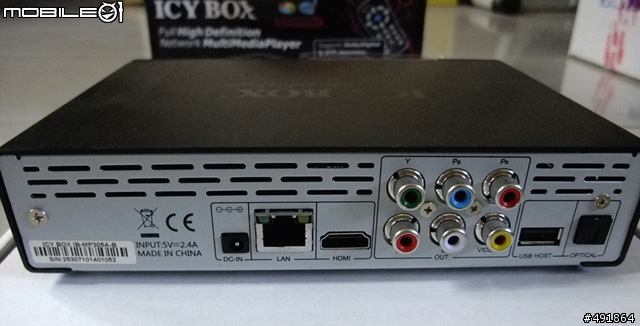 [開箱] 價格實惠的HD多媒體播放機 – ICY BOX Mediaplayer