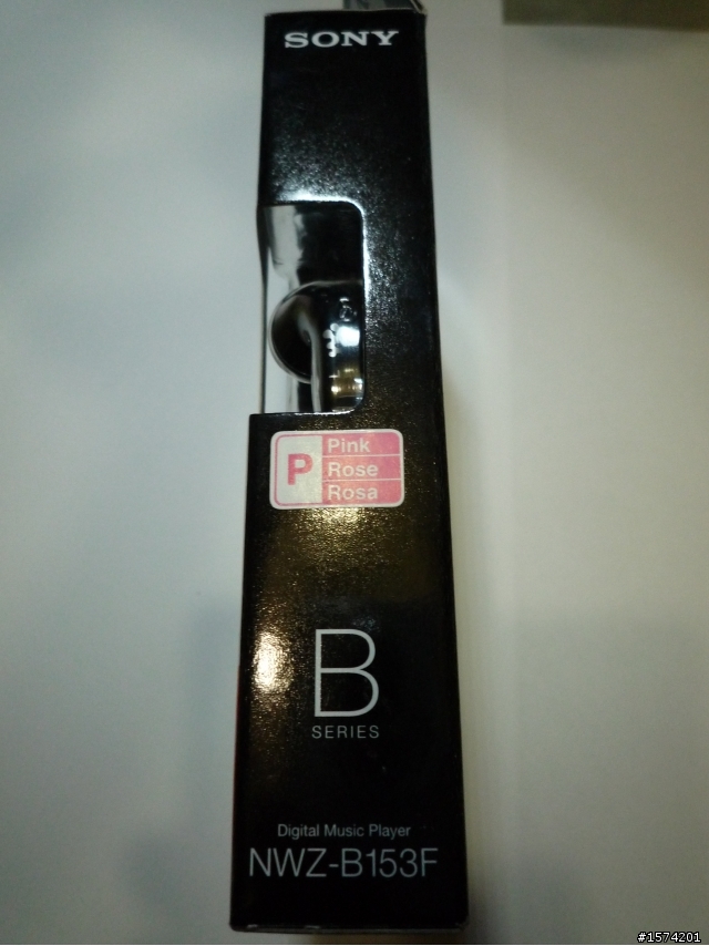 新入手~SONY NWZ-B153F/P 4G
