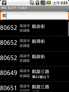 [KNY] 台灣郵遞區號 Taiwan Zip Code