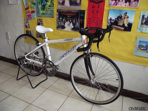 FUJI ACE 24 兒童公路車開箱文,改裝碳纖前叉完成