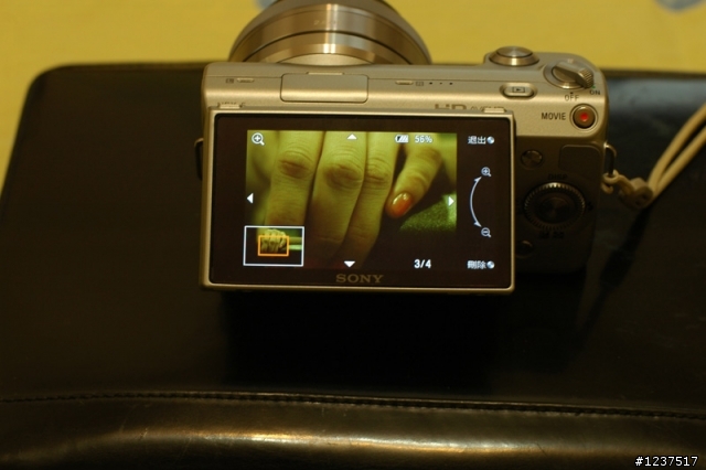 sony nex-5..拍完放大出現嚴重色偏..
