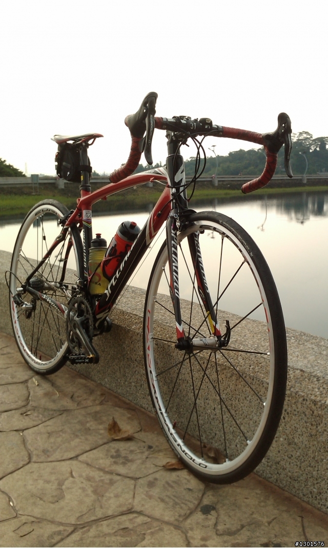 我的第一台公路車(升級CORIMA MMC版輪囉)