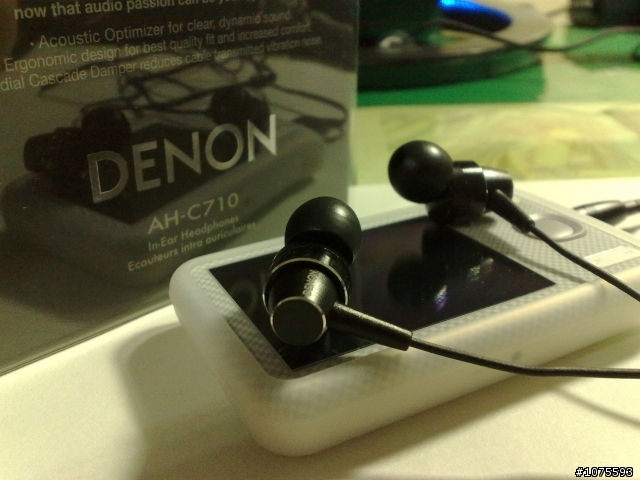 [開箱]邪惡小黑龍，Denon C710 入手!