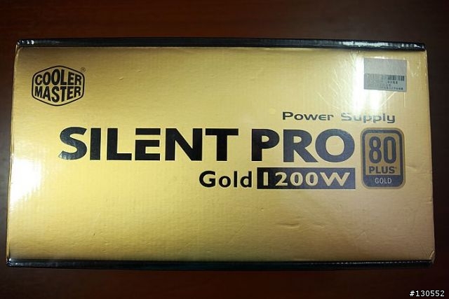 [開箱]CoolerMaster金牌模組PSU 1200W 簡介及測式