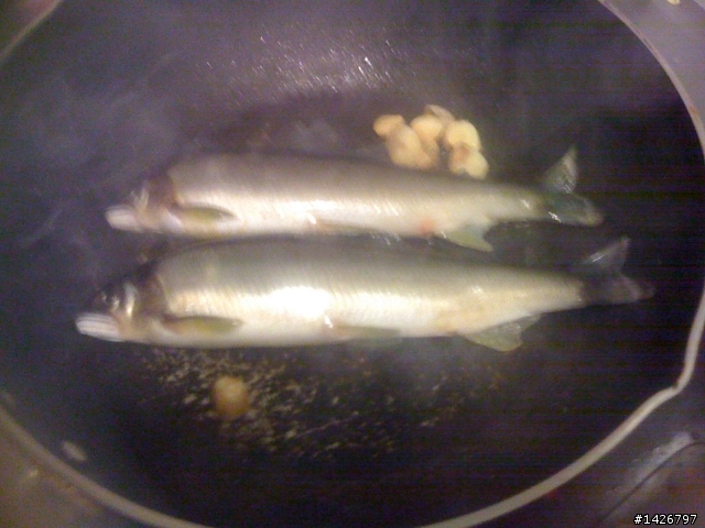 海釣白帶魚+香魚熱燒