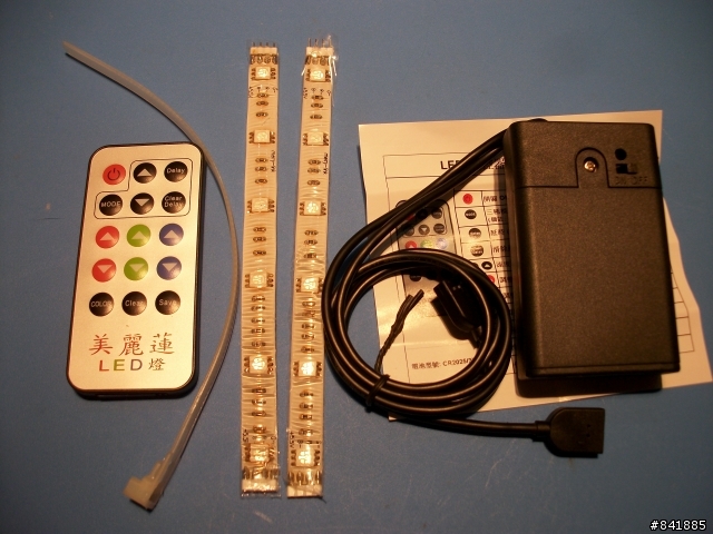[開箱] 變色LED燈條