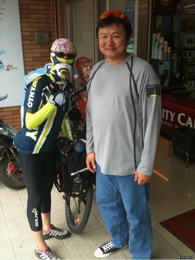 機車環島遇到的中壢地區單車環島車友(尋人)