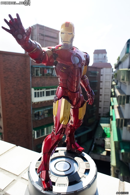 補圖1/4胸像與棚拍 Iron man  鋼鐵人(壽屋版不可動1/6) 圖多慎入