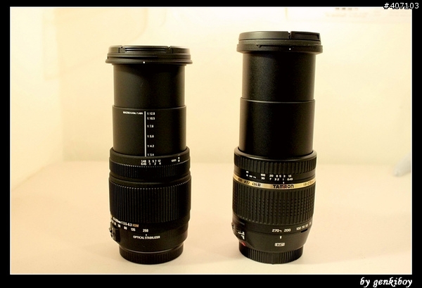 [雙管齊上]Sigma 18-250mm F3.5-6.3 DC OS HSM+Tamron AF 18-270mm F3.5-6.3 DI II VC旅遊鏡開箱與測試~