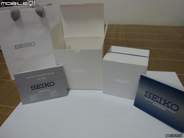 [開箱] 我的第一支錶SEIKO Criteria Solar V14J-0BB0SB