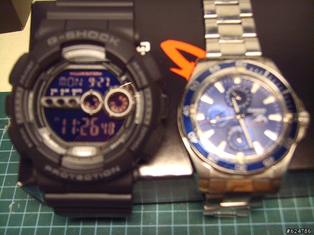 Casio G-Shock GA-100&110錶兄弟 GD-100 火燙開箱文!!