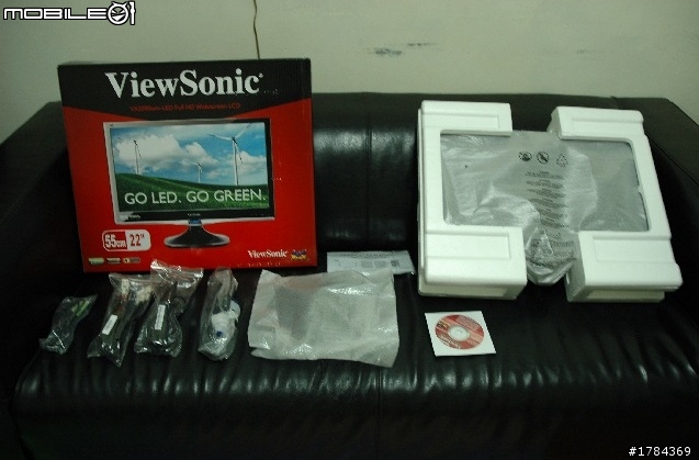 [開箱文]三隻鳥-VX2250-LED-非常不專業開箱