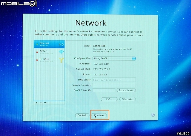 【分享】Mac mini server 初學者開機設定