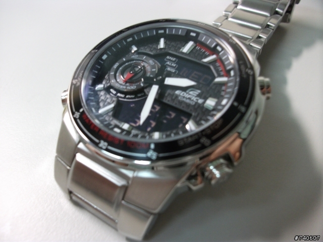 [開箱] CASIO Edifice EFA-131D 雙顯錶