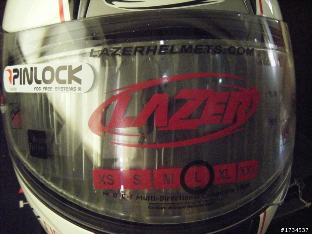 [開箱] LAZER Fiber D1 Mk2 (Pinlock 防霧鏡片)