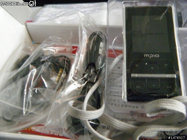[開箱]Mpio 星光劇院 MG306 MP4 4G 典藏黑
