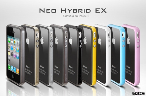 [開箱] SGP Case NEO HYBRID EX Series for iPhone 4