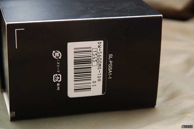 [開箱]軍事風G-SHOCK DW-5600MS