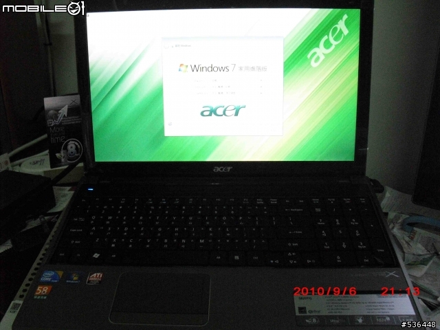 p家開箱~ACER Aspire 5820TG-5462G64Mnss