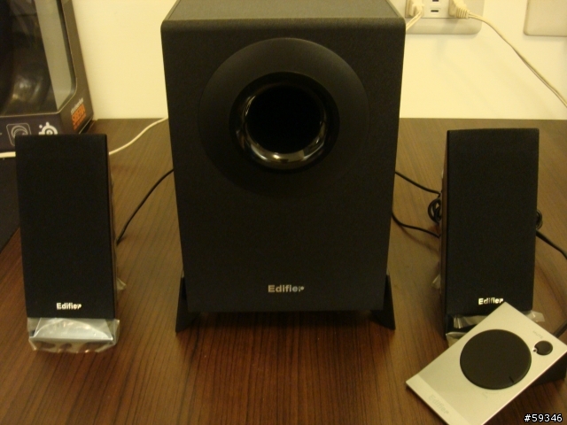 [開箱] Edifier M1360 三件式喇叭 千元有找超值入手