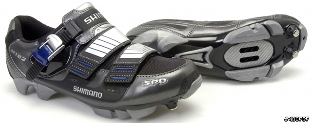 shimano MTB 很亮的車鞋_好想要呀!