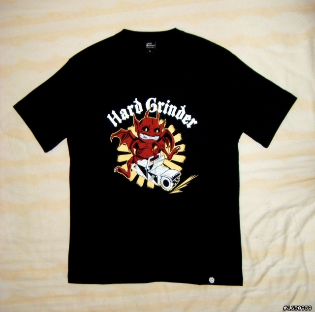 HardGrinder 閃靈吉他手自創 Tshirt