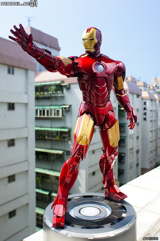 補圖1/4胸像與棚拍 Iron man  鋼鐵人(壽屋版不可動1/6) 圖多慎入