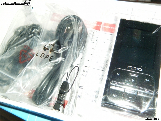 [開箱]Mpio 星光劇院 MG306 MP4 4G 典藏黑
