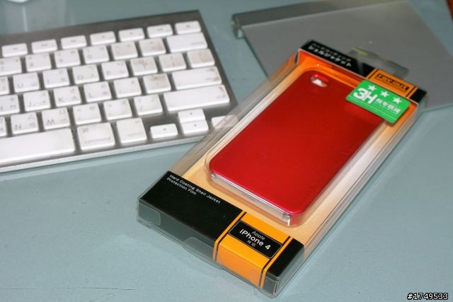 [開箱分享]千元以下日系 iPhone4 高質感 3H高硬度 彩殼 開箱 [同場加映：清爽 白綠雙星Silicon case]