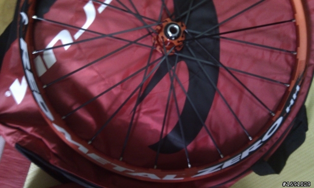 等了2個多月 Fulcrum Wheels Factory MTB Red Metal Zero 15mm HH Disc